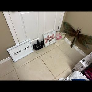 12 different pictures for a girl’s room. There are 2 pages of pictures